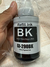 GI-290BK Black Pigment Refill Ink Bottle 135ml for Canon Inkjet picture