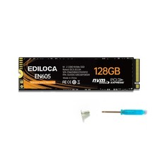 Ediloca EN605 128GB M.2 SSD, NVMe1.3 PCIe Gen3 x4 SSD Internal Hard picture
