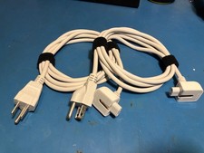 2x Genuine Apple Volex APC7H 6' AC Laptop Power Cord MacBook Cable White US picture