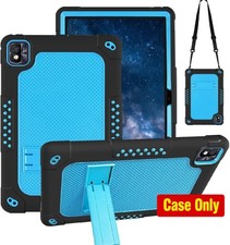 Case for TCL Tab 10 5G - Shockproof Hybrid Protective Case with Shoulder Strap picture