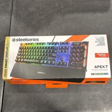 SteelSeries Apex 7 Mechanical Gaming Keyboard with OLED Smart Display picture