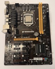 BIOSTAR TB250-BTC Pro 12 GPU Slot Mining Motherboard W/ Intel Pentium G4400 CPU picture