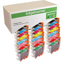 Inkjetcorner Compatible Ink Cartridges Replacement for CLI-8 use Letter picture