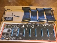 GPU Mining Kit + Motherboard All You Need To Gpu Mine BTC-S37 8gb ram 250gb SSD picture