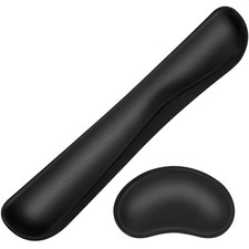 Keyboard Mouse Wrist Rest Set Memory Foam Gel Support Ergonomic Cushion picture