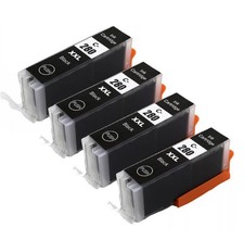 4PK BLACK PGI-280 XXL Ink Cartridges replacement for Canon TS6120 TS6320 TS6220 picture