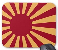 Rising Sun Flag Mouse Pad Red Orange Photo Pad Flags of the World Military Flag picture