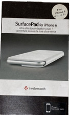 Twelve South SurfacePad Leather Folio Cover w' Stand iPhone 6 6s  picture