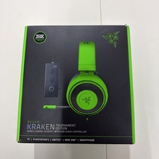 Razer RZ04 Kraken Tournament Edition Wired Gaming Headset Green Read Description picture