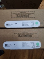 2X Bambu Labs 3D Printer Filament Roll Refill PLA Matte GRASS GREEN picture