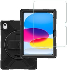 Rugged Carrying Case with Hand Strap for Apple iPad Air 10.5 3rd Gen 2019 picture