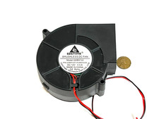 2pcs Large 9733 Blower Fan 97x33mm 12V DC High Speed 2pin squirrel A1 GDB9733 picture