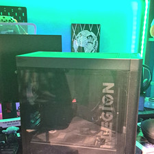 Lenovo Legion T5 Gaming PC Case Black Tempered Glass + 400W 80+ Gold PSU picture