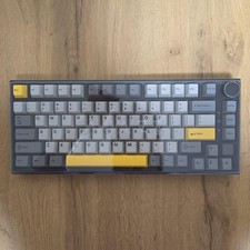 AJAZZ AK820 PRO 75% Mechanical Keyboard Grey with Soundproof Foam and TFT Screen picture