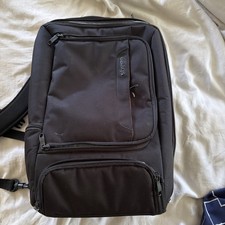 eBags EB2146-16 TLS Travel Professional Slim Laptop Backpack Black Orange picture