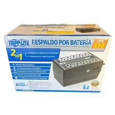 Tripp Lite INTERNET550U 10 OUT 550VA 420J Ultra-Comp Desktop Standby UPS USB New picture