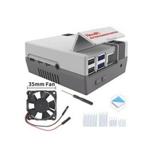 GeeekPi NES CASE for Raspberry Pi 4,Nes4pi ABS Case with Cooling Fan & Heatsinks picture