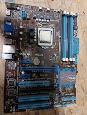 Motherboard for ASUS P8Z77-V LX Intel Z77 LGA1155 DDR3 I/O Shield Tested XU picture