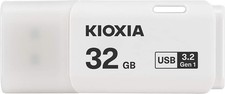 KIOXIA Flash Memory USB 3.2 Gen 1  KLU301A032GW Cap Type white 32GB JPN picture