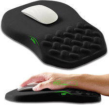 Ergonomic Slope Mouse Pad Wrist Support, Wrist Rest Mousepad for Carpal Tunnel P picture