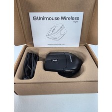 Contour Design Unimouse Wireless Right Handed Ergonomic Mouse CDUMBK11001 Black picture