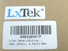 2 LXTEK BRAND FOR CANON PG-240XL BLACK INK CARTRIDGES COMPATIBLE NEW SEALED picture