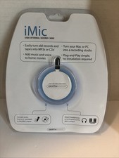 Griffin iMic USB External Sound Card universal audio adapter NEW picture