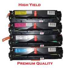 4PK Combo (BK,C,M,Y) for CF210X (CF210A),CF211A,CF212A,CF213A,HP 131X,131A picture