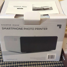 Sharper Image Smartphone Photo Printer Thermal Portable 2x3 Color 207579-01 picture