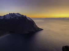 Landscape norway winter Custom Gaming Mat Desk picture