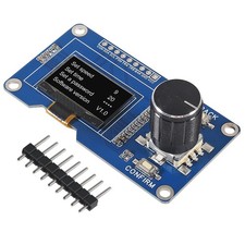 1PCS 0.96 Inch OLED Display Module with Buttons EC11 Rotary Encoder IIC Inter... picture