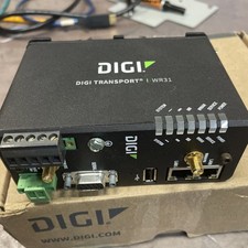 Digi TransPort WR31 Router WR31-M52A-DE1-TB REV E Cellular Modem/Wireless Router picture