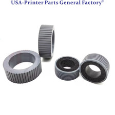 10x Brake Pick Roller Tire For Fujitsu PA03540-0001/0002 Fi-6130 Fi-6140 Fi-6230 picture