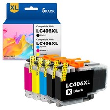 LC-406 XL Ink Cartridges for Brother MFC-J4335DW MFC-J4345DW MFC-J4535DW J5855DW picture