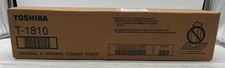 Genuine Toshiba T1810 T-1810 Toner Cartridge, Black, OEM picture