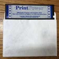 Print Power Software / IBM / Tandy picture