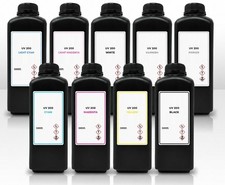 PREMIUM COMPATIBLE UV INK RICOH  Gen4 and Gen5 INK REFILL ( 1 LITER ) picture