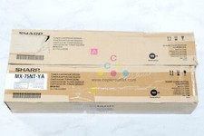 2 Cosmetic OEM Sharp MX-6500N,MX-7090N,MX-7500N Toners MX-75NT-MA, MX-75NT-YA picture