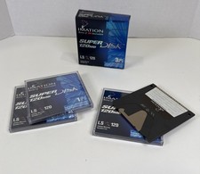 3 Imation Super Disk 120 MB LS-120- Two New One Used picture