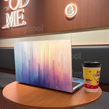 2 Modern Graffiti Painted High-rise Building Printed Laptop Skin Protector Decal picture