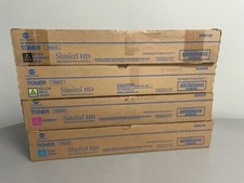 Konica Minolta TN321K TN321C TN321M TN321Y Toner Cartridges Set picture