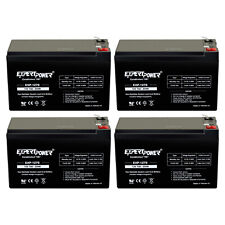 4 Expert Power 12V 7AH SLA Rechargeable Battery for APC IBM Belkin UPS Backup picture