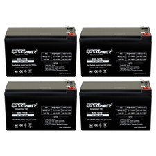 4 Expert Power 12V 7AH SLA Rechargeable Battery for APC IBM Belkin UPS Backup picture