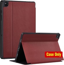 Case for Samsung Galaxy Tab A11+ Plus 11” 2025, Burgundy Red PU Leather Cover picture