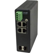 Transition Networks SISTP1040342LRT Gigabit PoE+ Switch picture