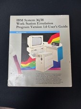 New User's Guide IBM System 36/38 Work Station Emulation Program Version 1.0 picture