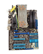 ASUS P8P67 LE MotherBoard Kit w/Intel i7-2680K, 4*4GB DDR3 RAM, Heatsink picture
