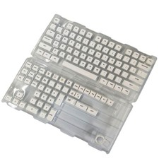 Keycaps 120Keys Minimalist White Multiple Languages Keycap Sublimations XDA picture