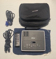 InFocus Projector IN1100 Model: W1100  w remote, cables, carrying case picture