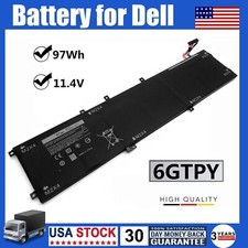 6GTPY Laptop Battery For Dell XPS 15 7590 9570 9560 9550 Precsion 5510 5530 5520 picture